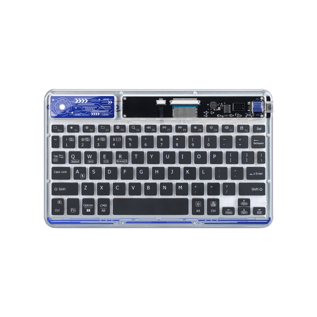 Translucent Usb Keyboard High Quality Light Weight Portable Transparent Multi-device Keyboard ...