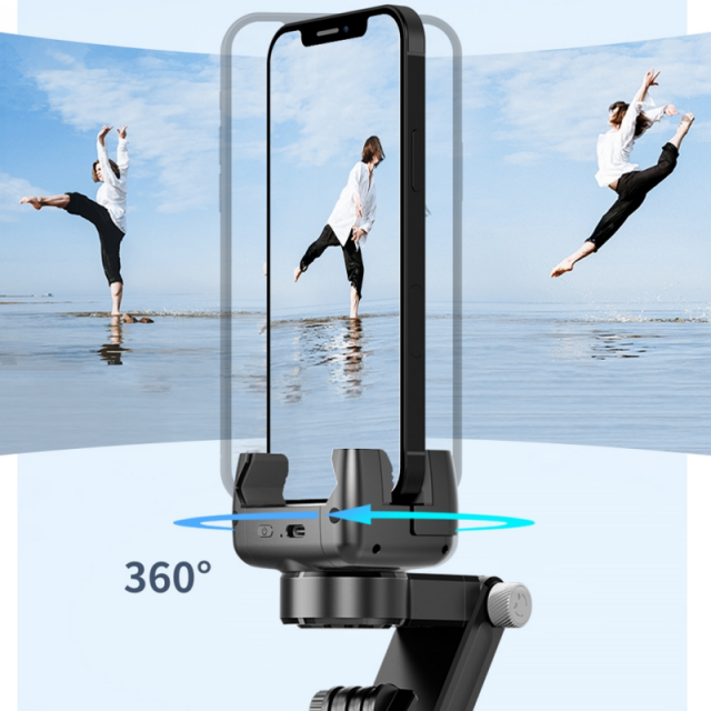 Bluetooth Selfie Stick met 360° Rotatie - SpinShot - Kynara