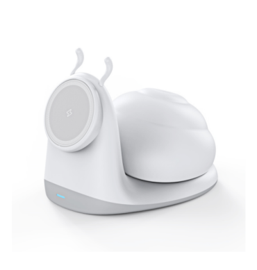 Wirless Charger Snail-Shaped with Night Light