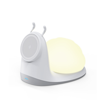 Wirless Charger Snail-Shaped with Night Light