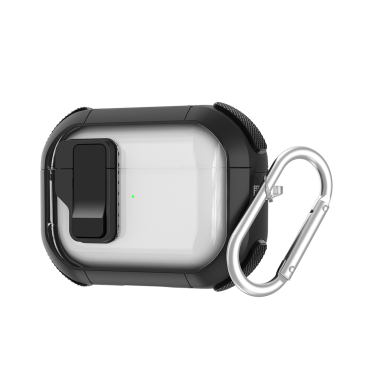 AirPod case with carabiner clip
