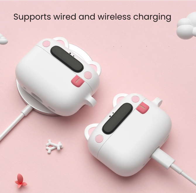 kids AirPod case with cartoon design